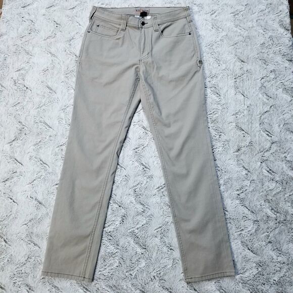5.11 Tactical Jeans Mens 32x34 Brown Slim Straight Medium Wash Denim - Picture 1 of 11